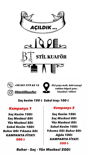 BT STİL ERKEK KUAFÖRÜ fotoğraf 1