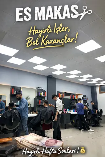 ES.MAKAS ERKEK KUAFÖRÜ fotoğraf 1