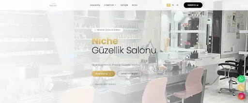 Niche Kuaför Güzellik Salonu Protez Tırnak Cilt Bakımı Saç Tasarım fotoğraf 1