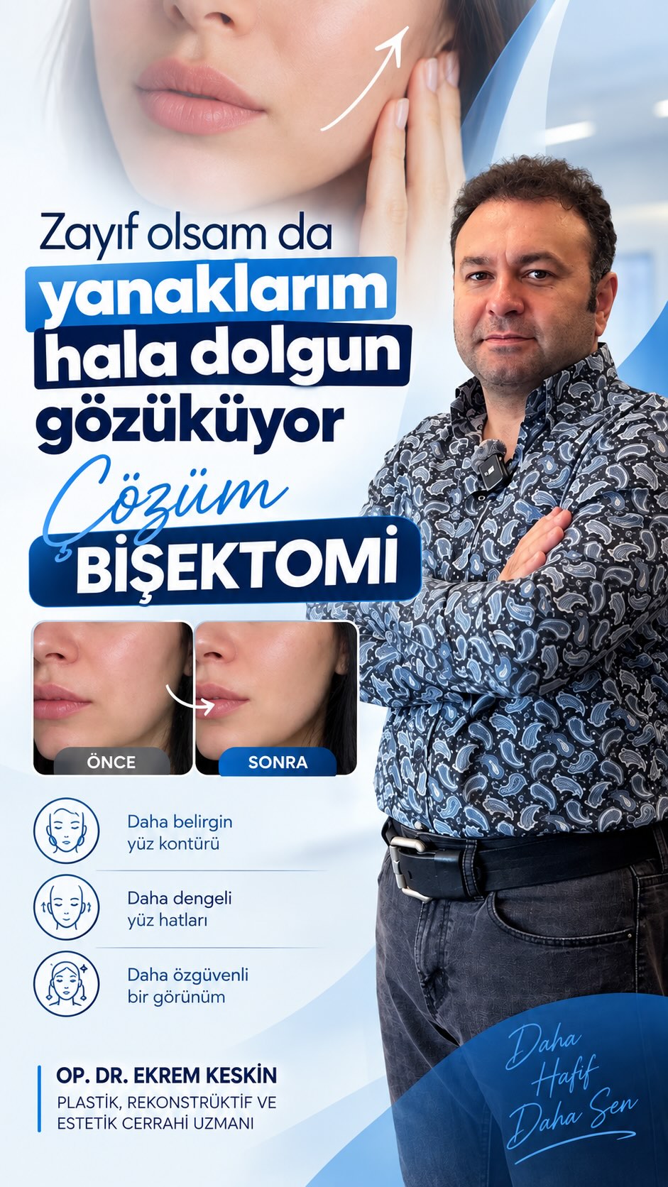 Burun Estetiği- Liposuction- Meme Estetiği-Karın germe -Op.Dr Ekrem KESKİN fotoğraf 6