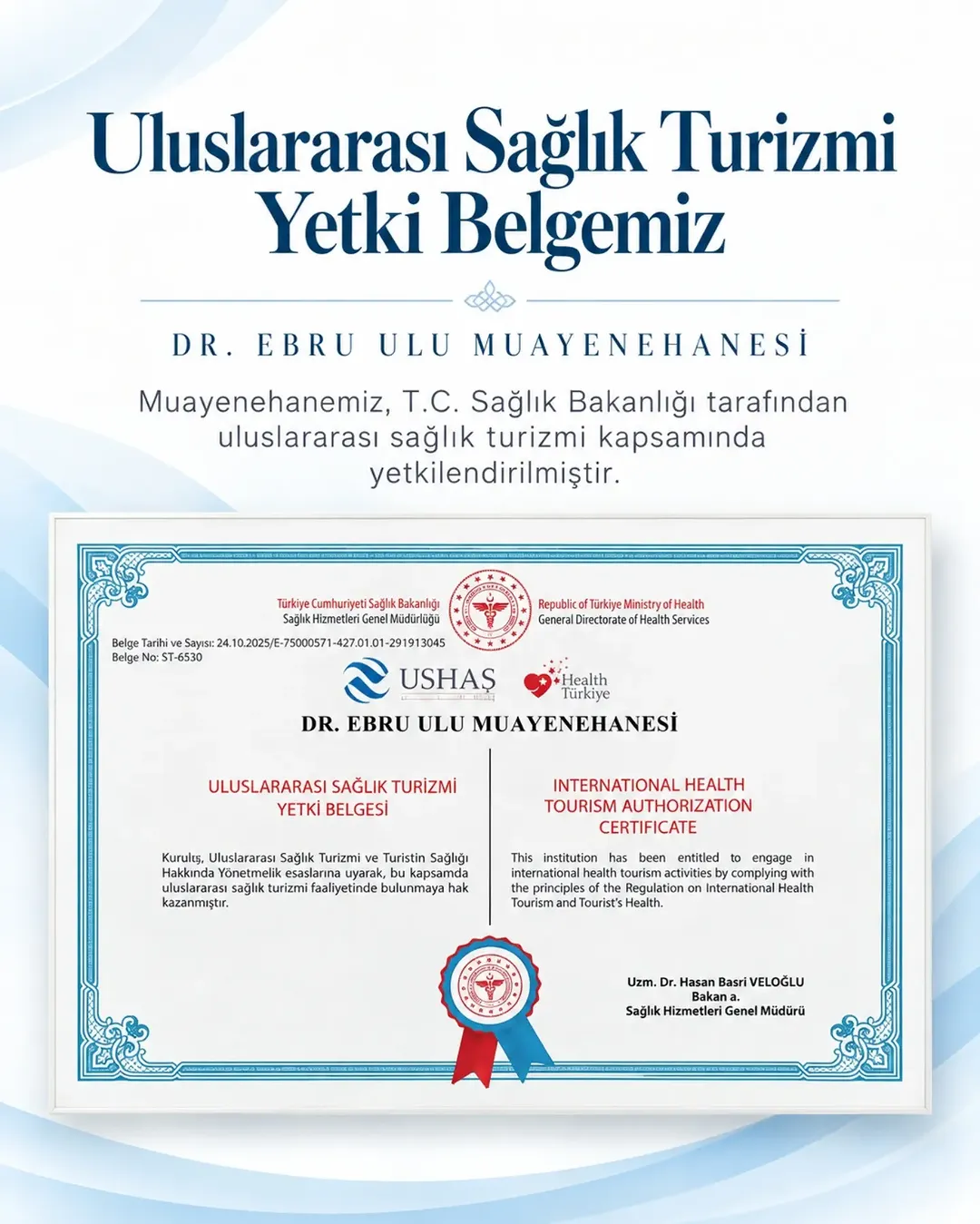 DR. EBRU ULU | Dolgu - Botoks - Lazer Epilasyon - Bölgesel İncelme - Altın İğne - Leke Tedavisi fotoğraf 1