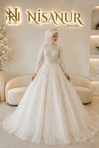 Nisanur Muğla Gelinlik, Nişanlık, Kaftan, Gelin Başı, Güzellik Salonu fotoğraf 1